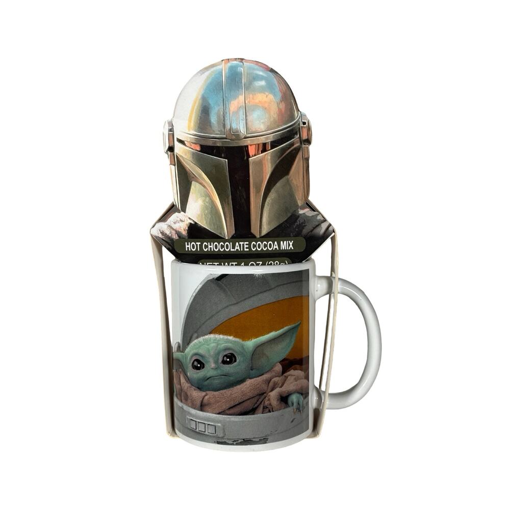 Star Wars Mandalorian Grogu Mug 10 oz Original Gift Packaging